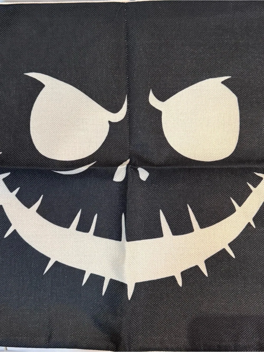 Nightmare Pillow White and Black Pillow Cases, New